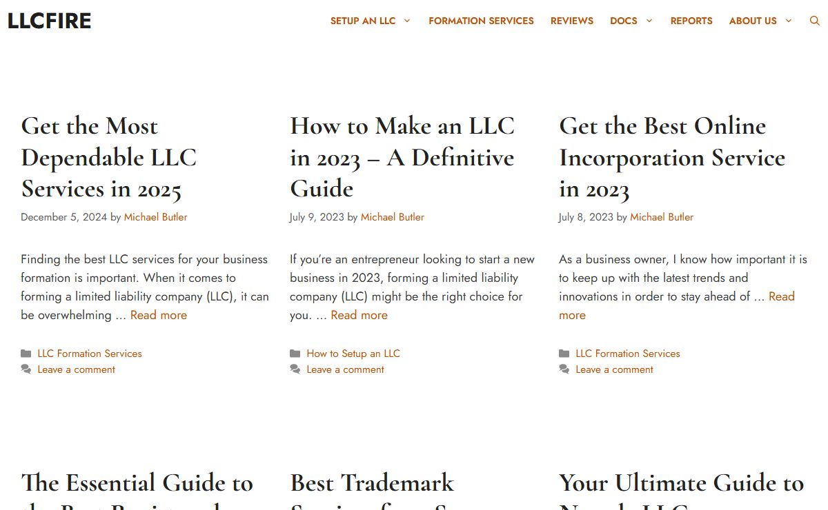 LLCFire - LLC Formation Decoded