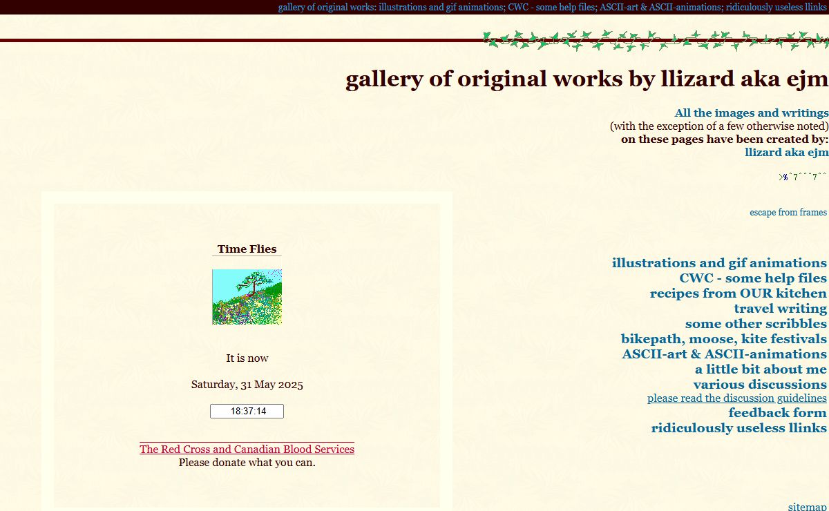 gallery of original works by llizard aka ejm