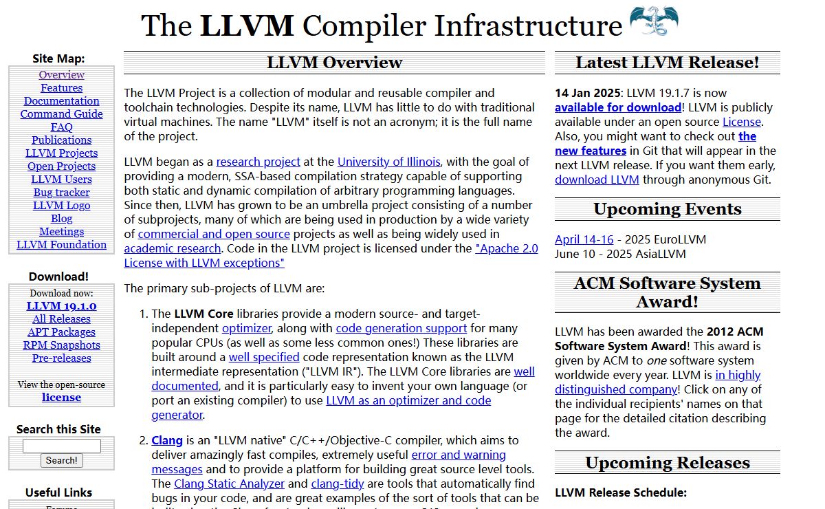 The LLVM Compiler Infrastructure Project
