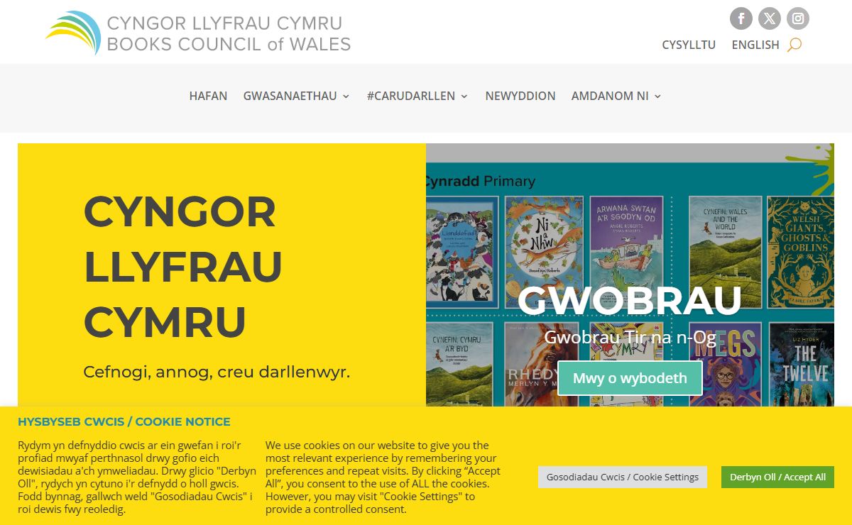 Cyngor Llyfrau Cymru - Books Council of Wales
