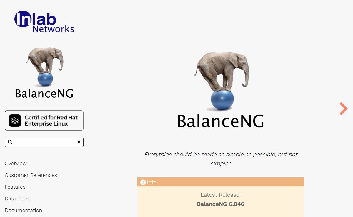 BalanceNG :: BalanceNG Load Balancer