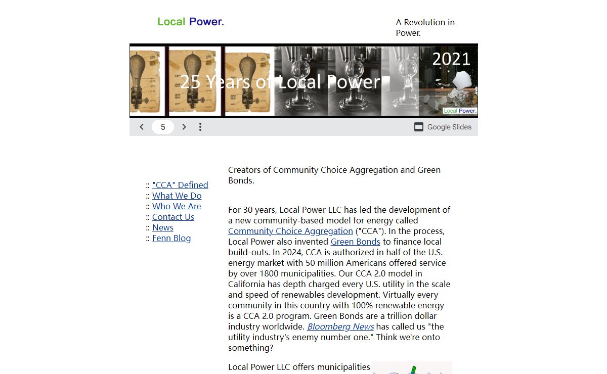 Local Power