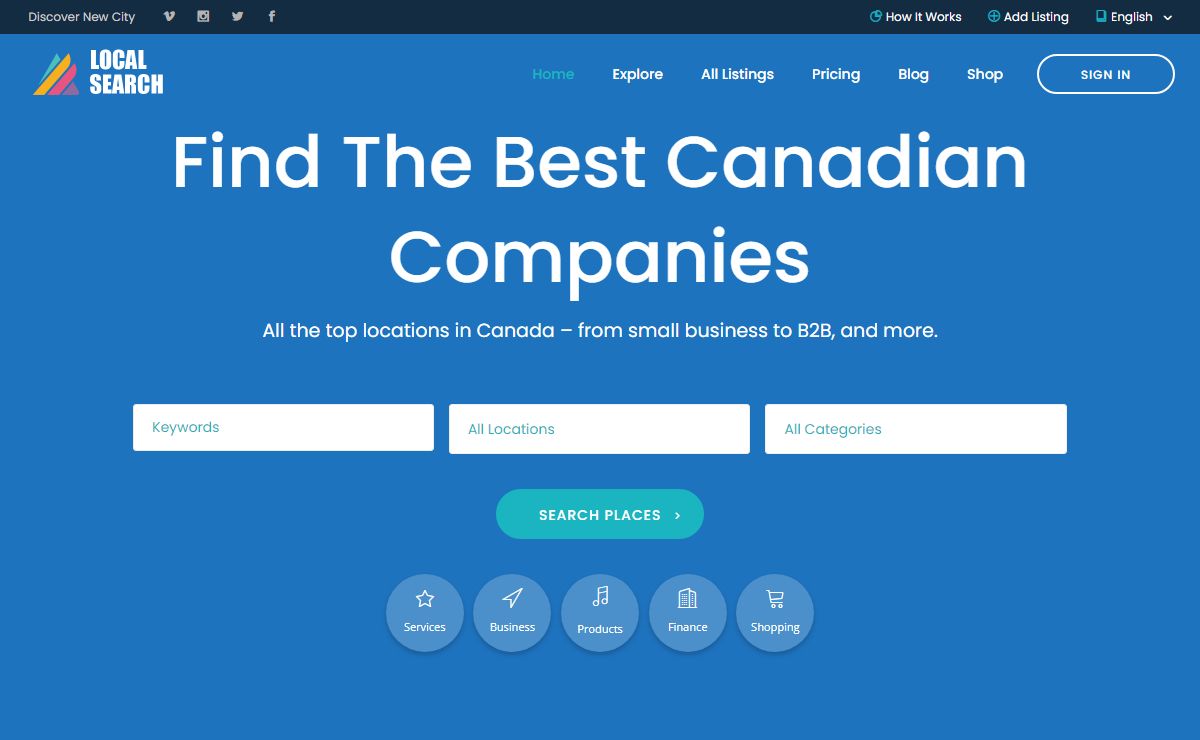 Home - Local Search Canada