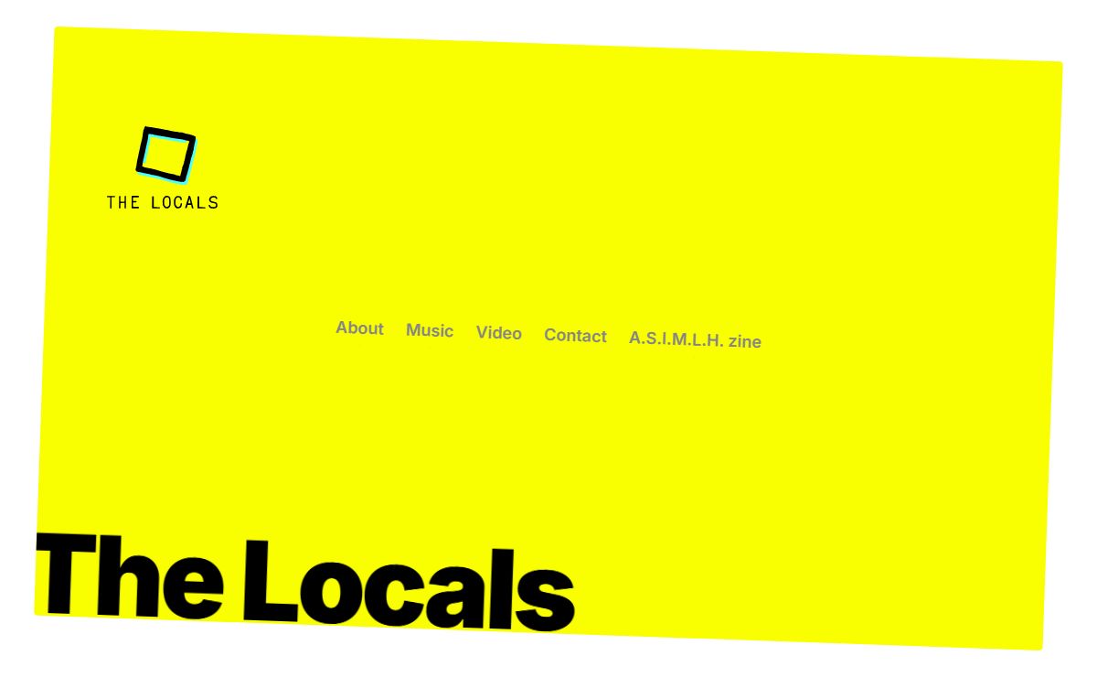 The Locals, Indie Rock Three Piece Based in Chicago
