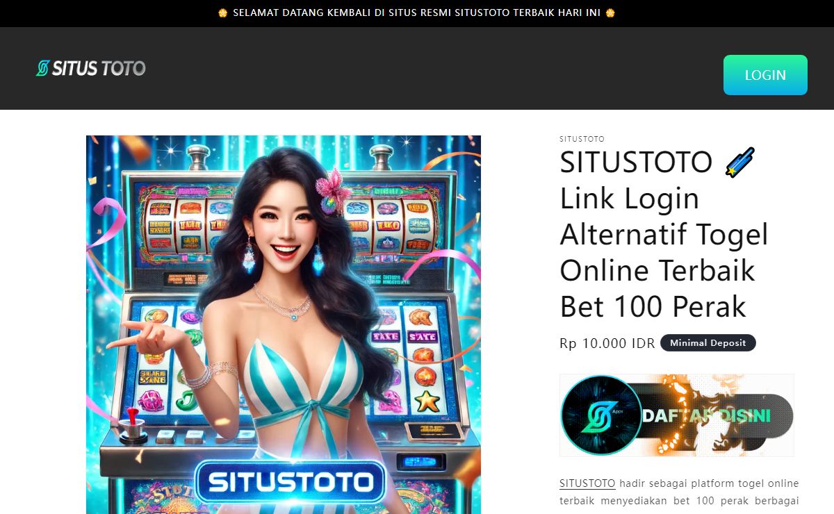 SITUSTOTO 🌠 Link Login Alternatif Togel Online Terbaik Bet 100 Perak
