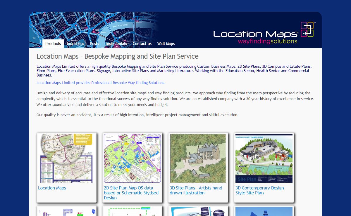 Location Maps Ltd - Wayfinding Solutions, Site Plans Signage and Print