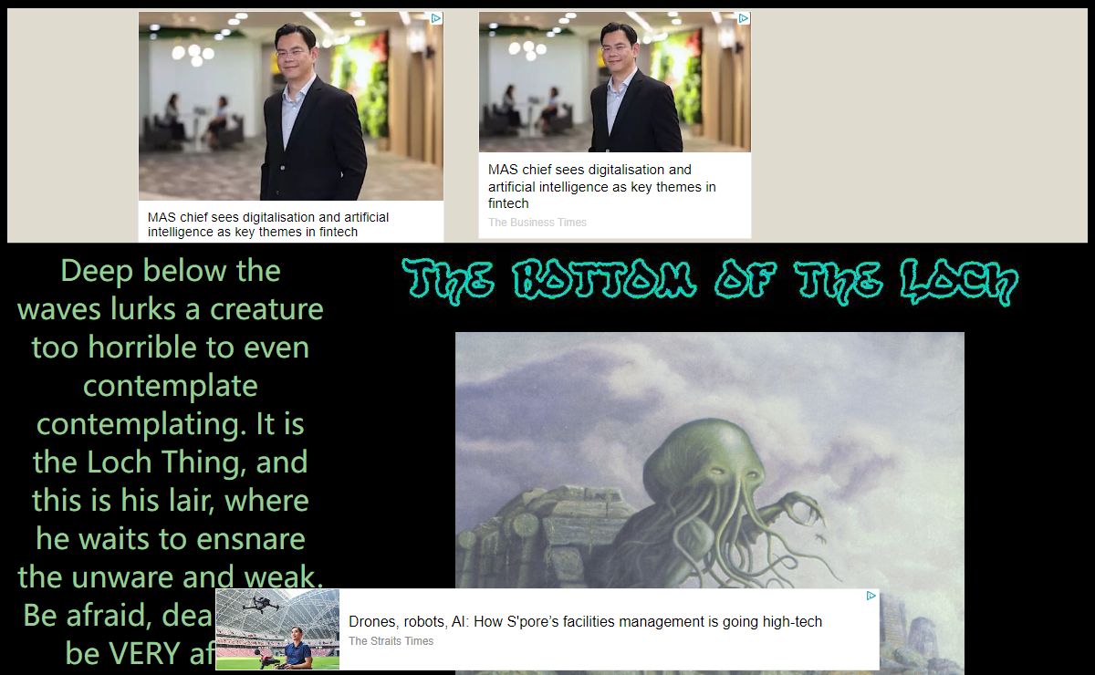 The Bottom of the Loch : Dave Munro's web site