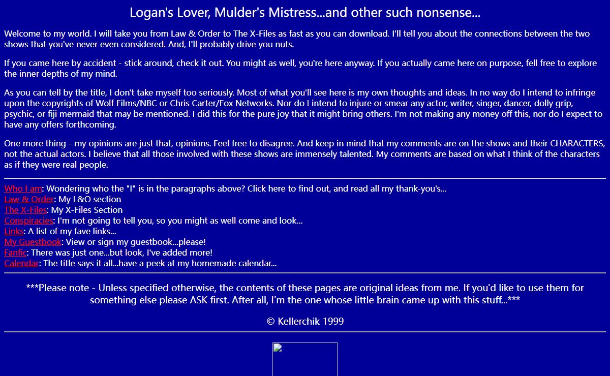Logan's Lover, Mulder's Mistress...and other such nonsense...