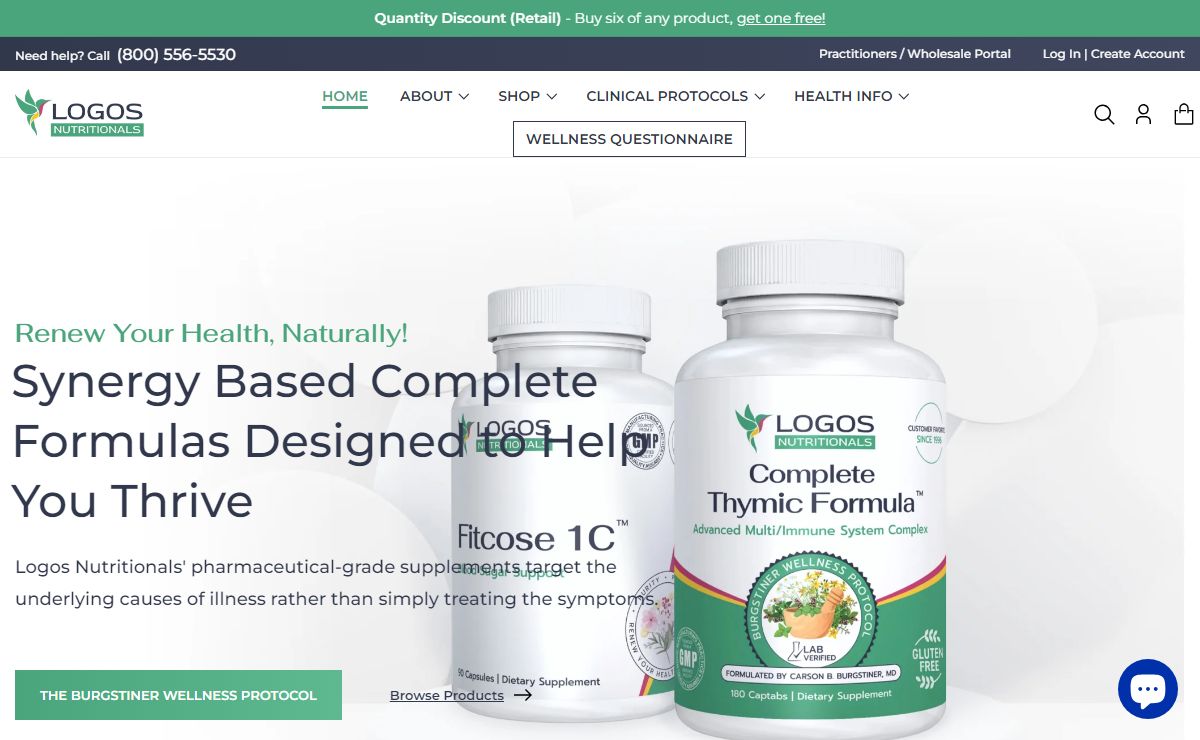Renew Health with Synergy-Based Supplements | Logos Nutritionals