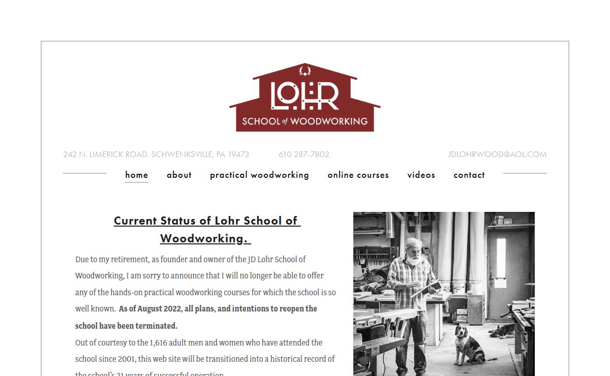 Lohr School of Woodworking