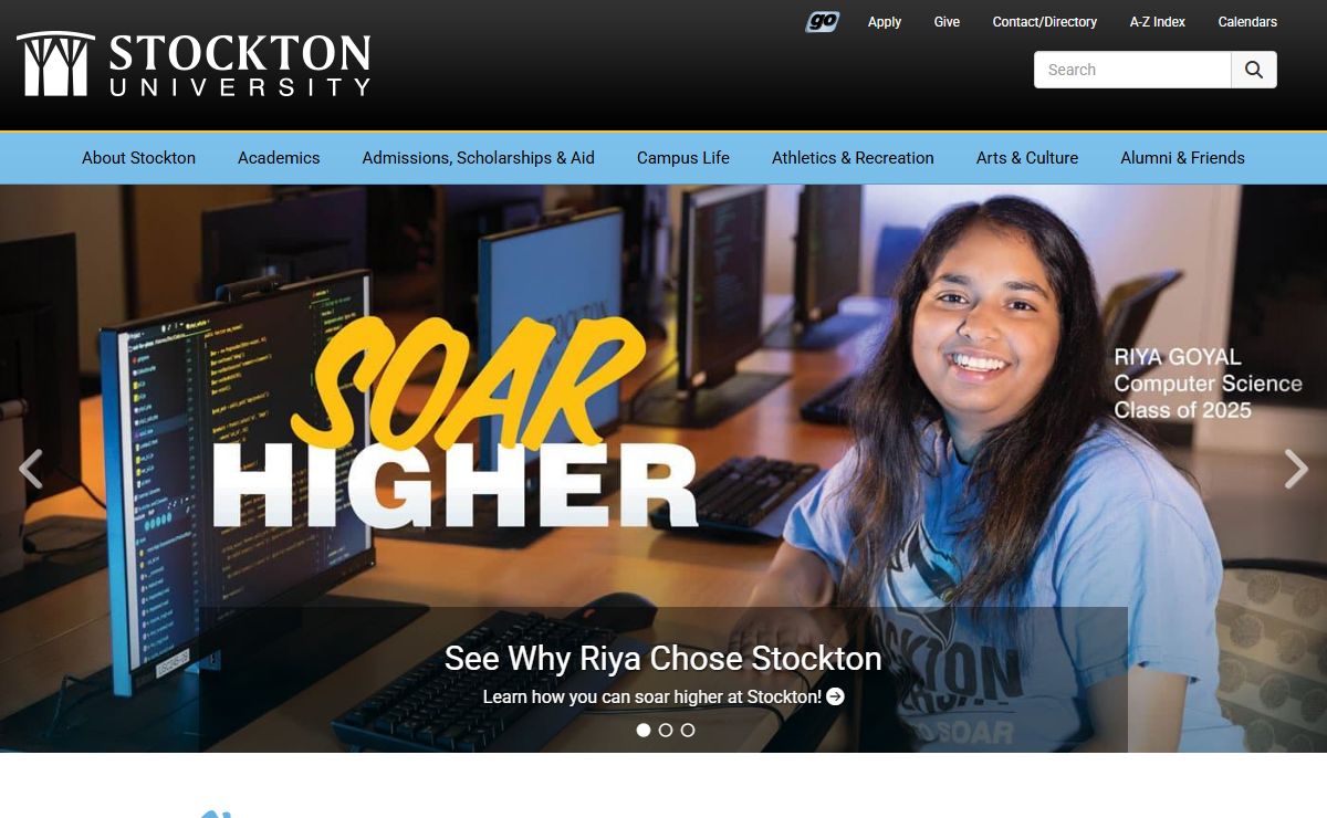 Home | Stockton University