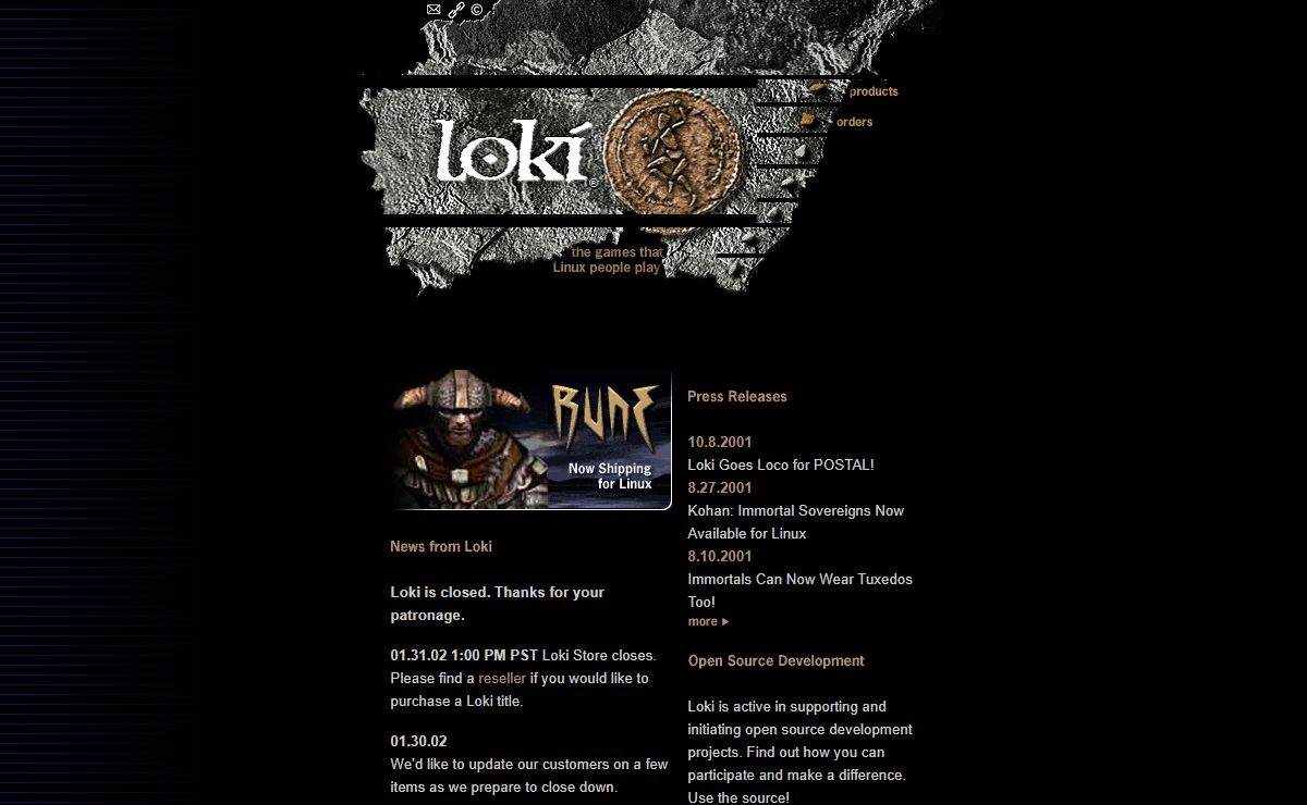 Loki | Home | The Games that Linux People Play