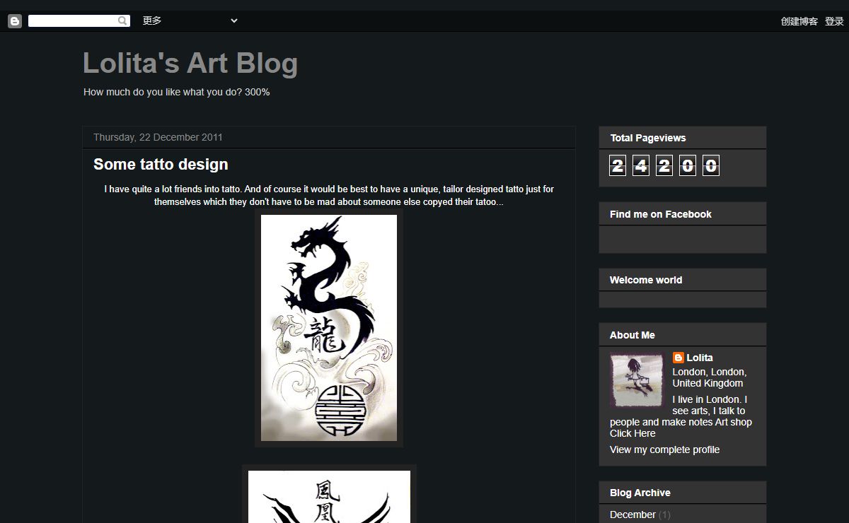 Lolita's Art Blog