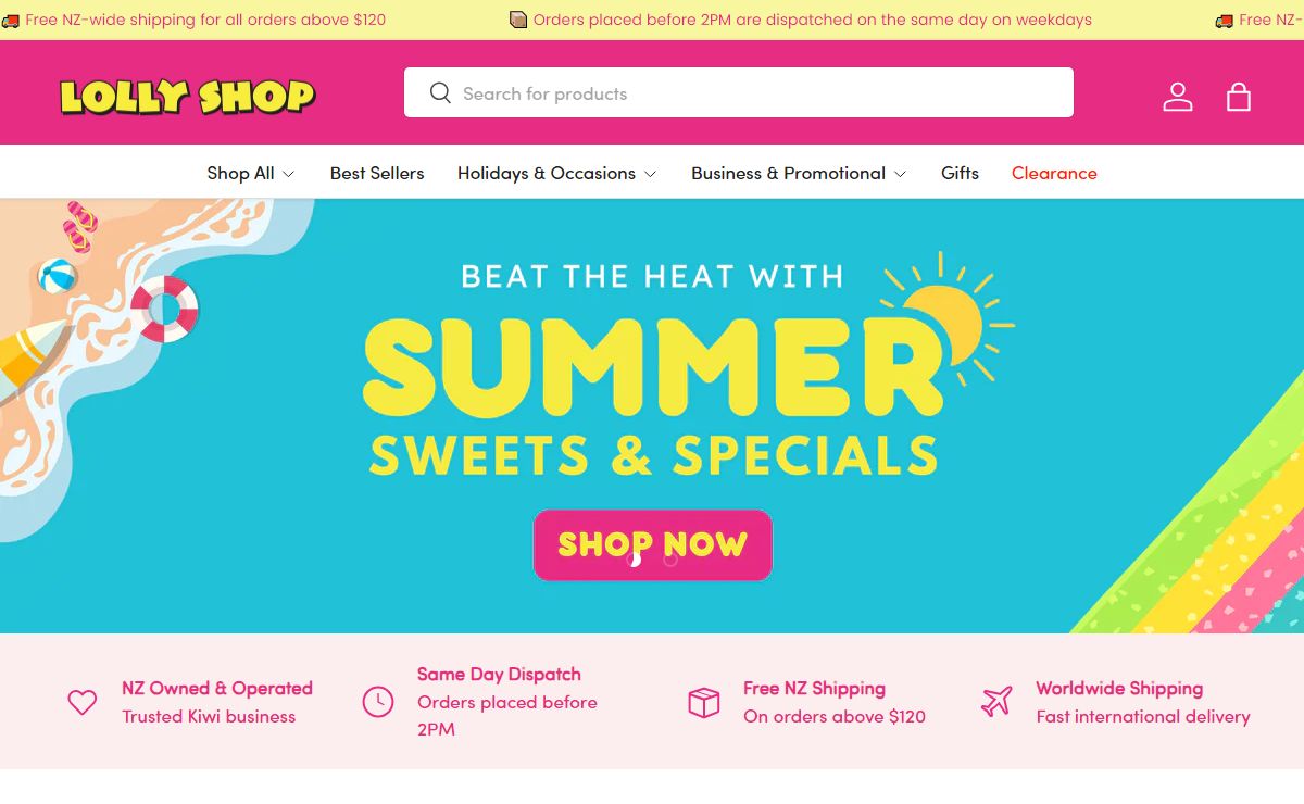LollyShop | Buy Lollies and Chocolates Online – LollyShop NZ