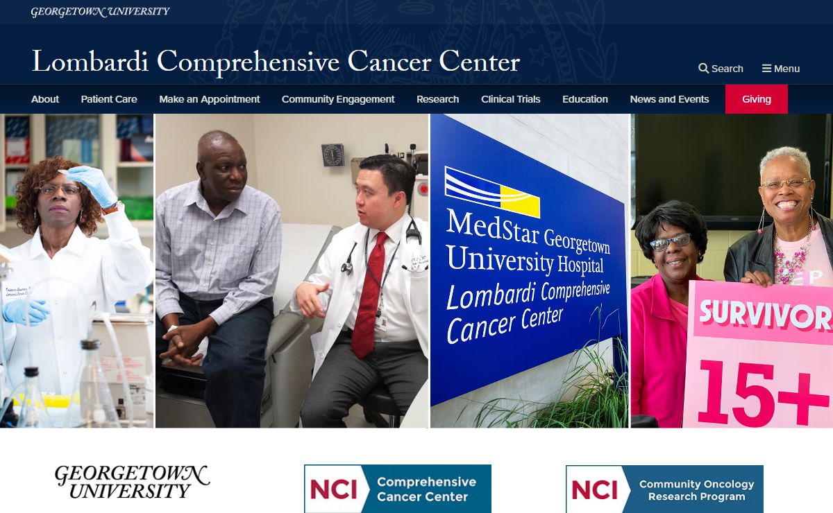Lombardi Comprehensive Cancer Center | Georgetown University