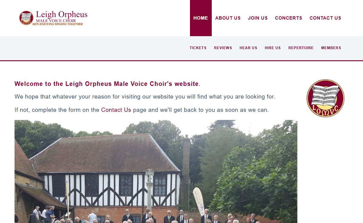 The Leigh Orpheus Male Voice Choir