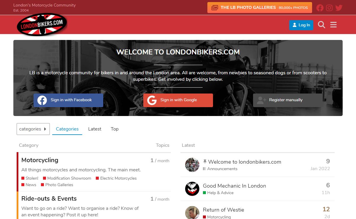londonbikers.com