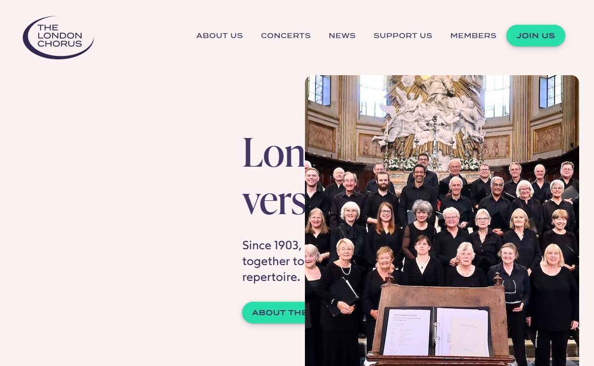 The London Chorus - London's most versatile choir