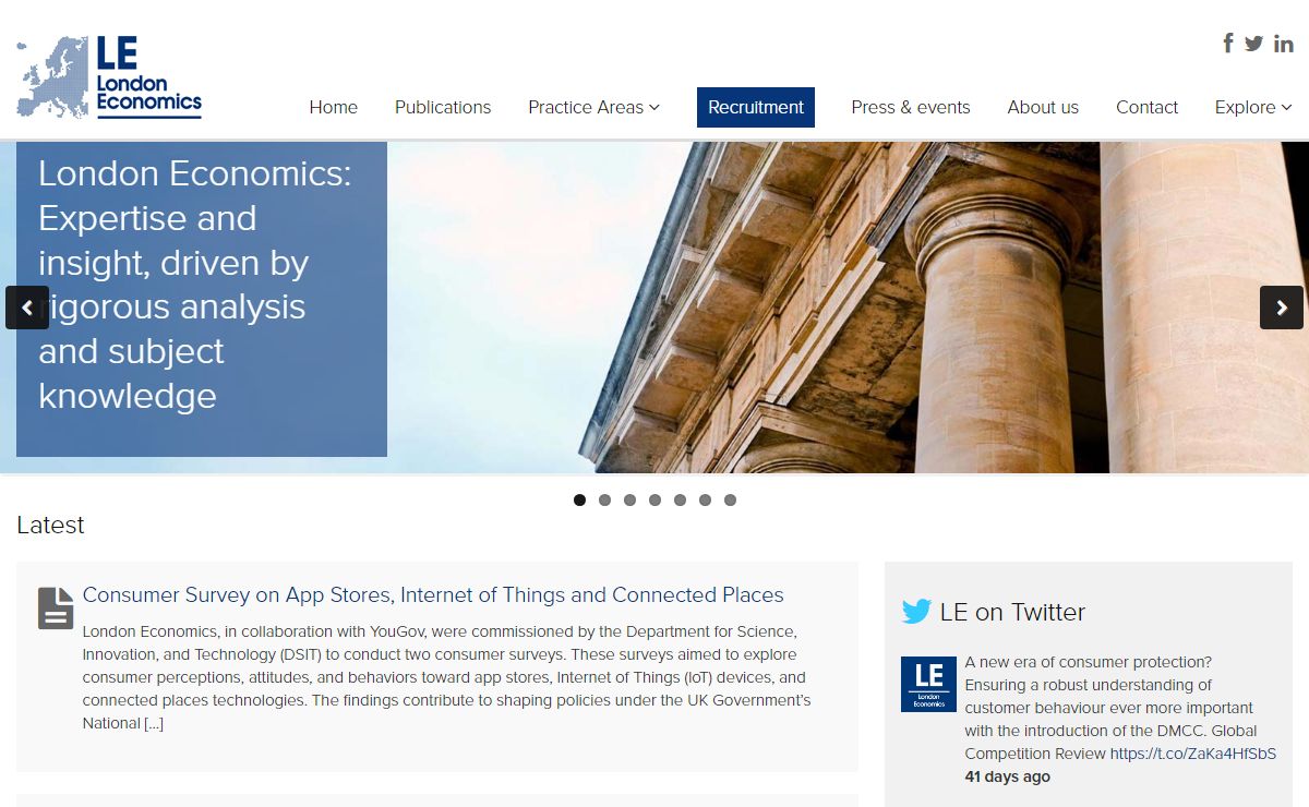 London Economics - Client-driven, world class research