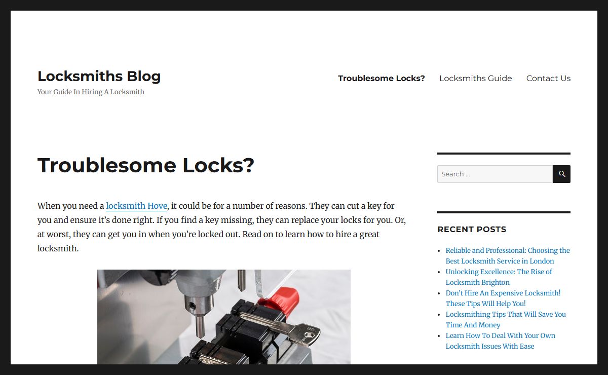 Locksmiths Blog – Your Guide In Hiring A Locksmith