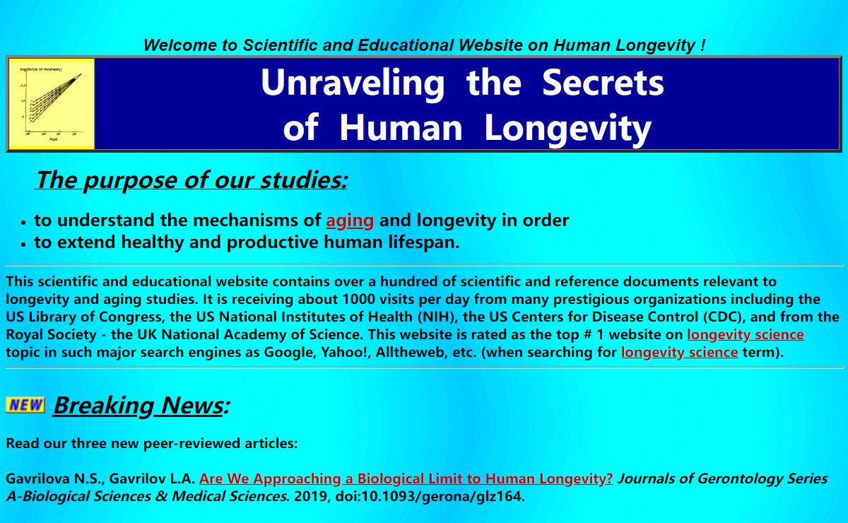 Longevity Science: Unraveling the Secrets of Human Longevity & Aging