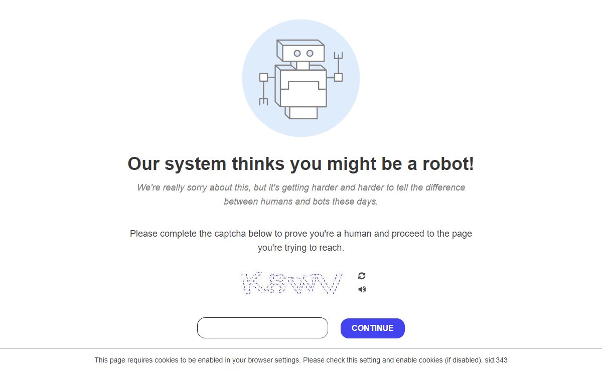 Robot Challenge Screen