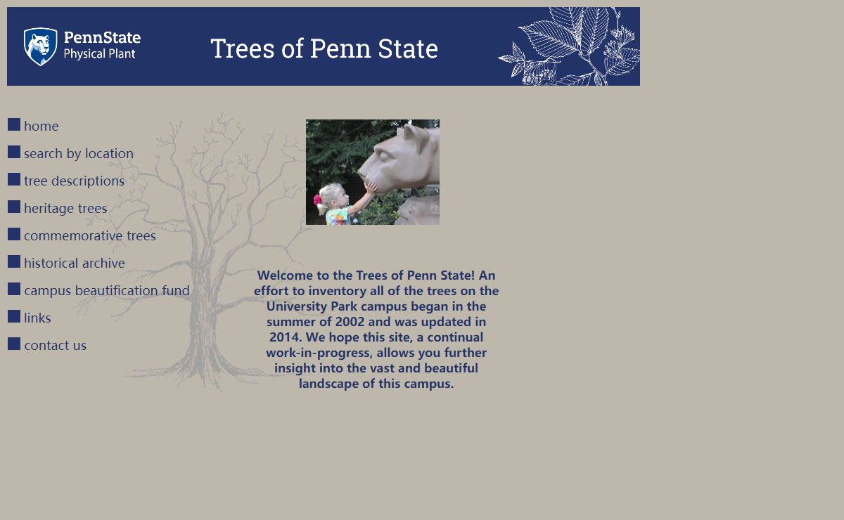 Trees of Penn State