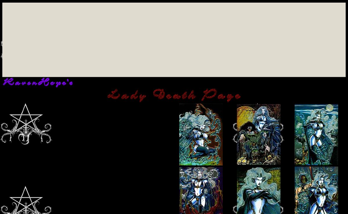 Raven Hope's Lady Death Site