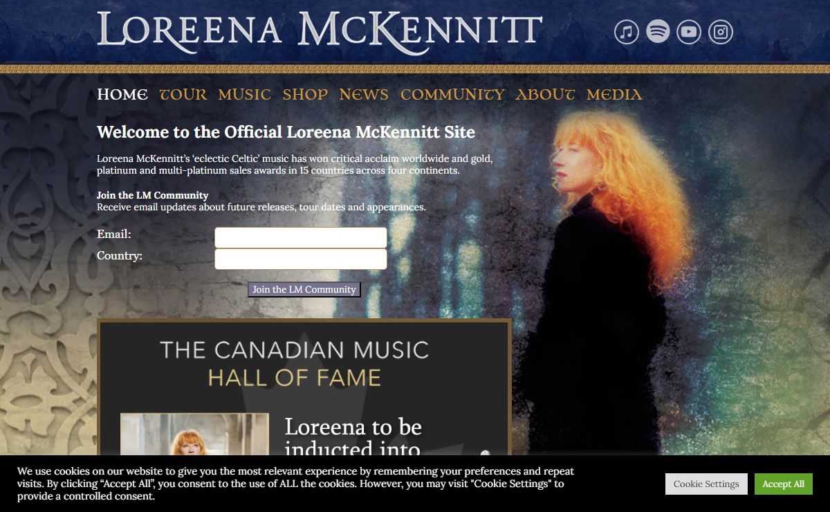 Home - Loreena McKennitt