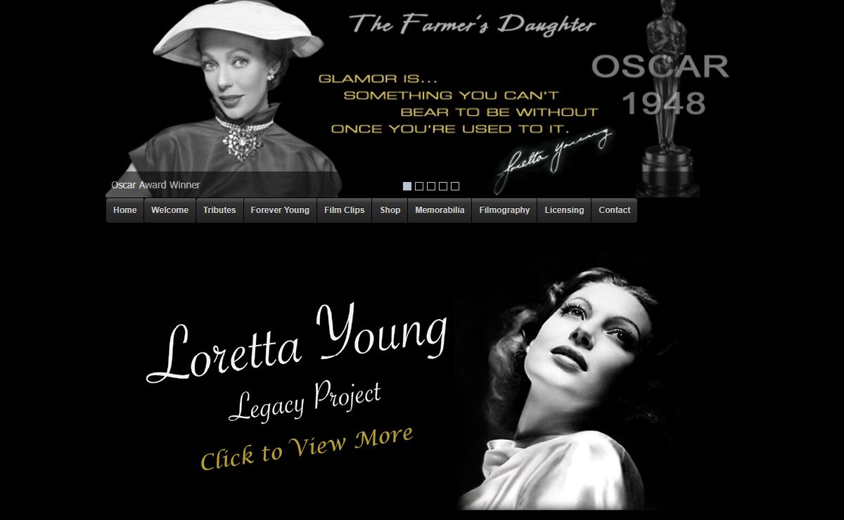 Loretta Young | Official & Authorized Loretta Young Web Site