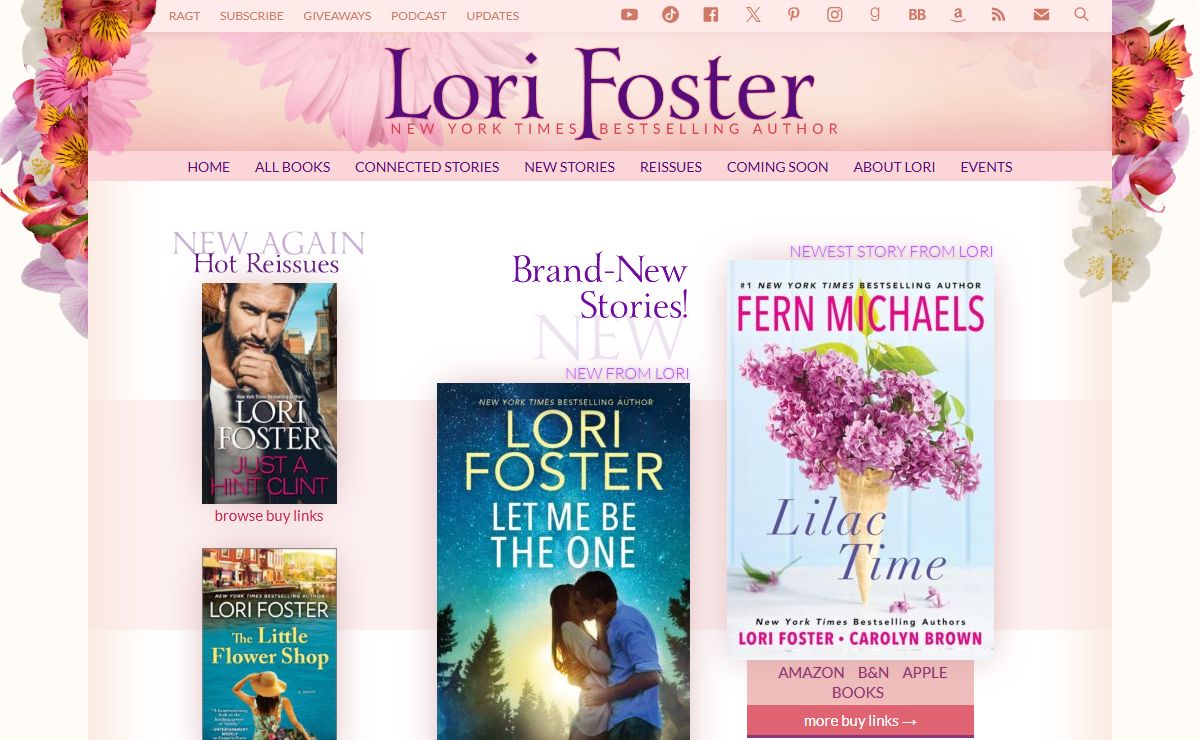 Lori Foster | New York Times Bestselling Author