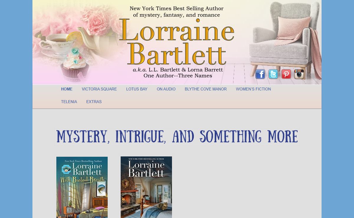 Author Lorraine Bartlett | New York Times Bestselling Author