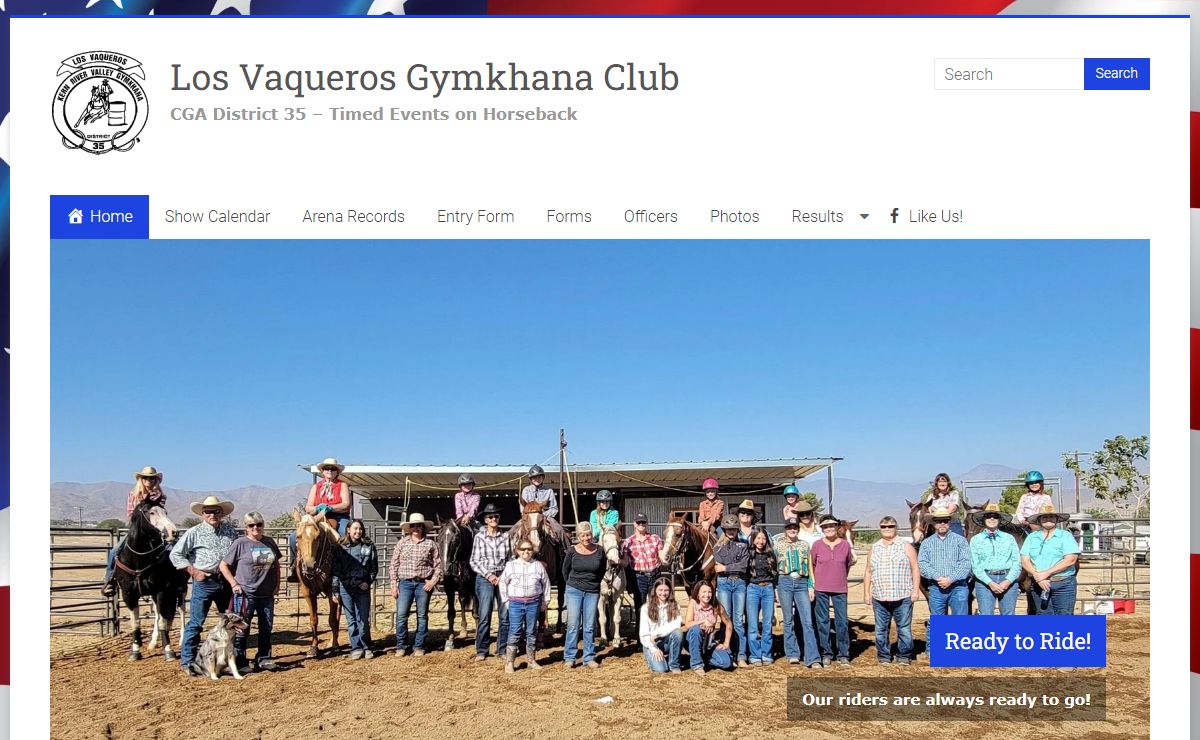 Los Vaqueros Gymkhana Club – CGA District 35 – Timed Events on Horseback