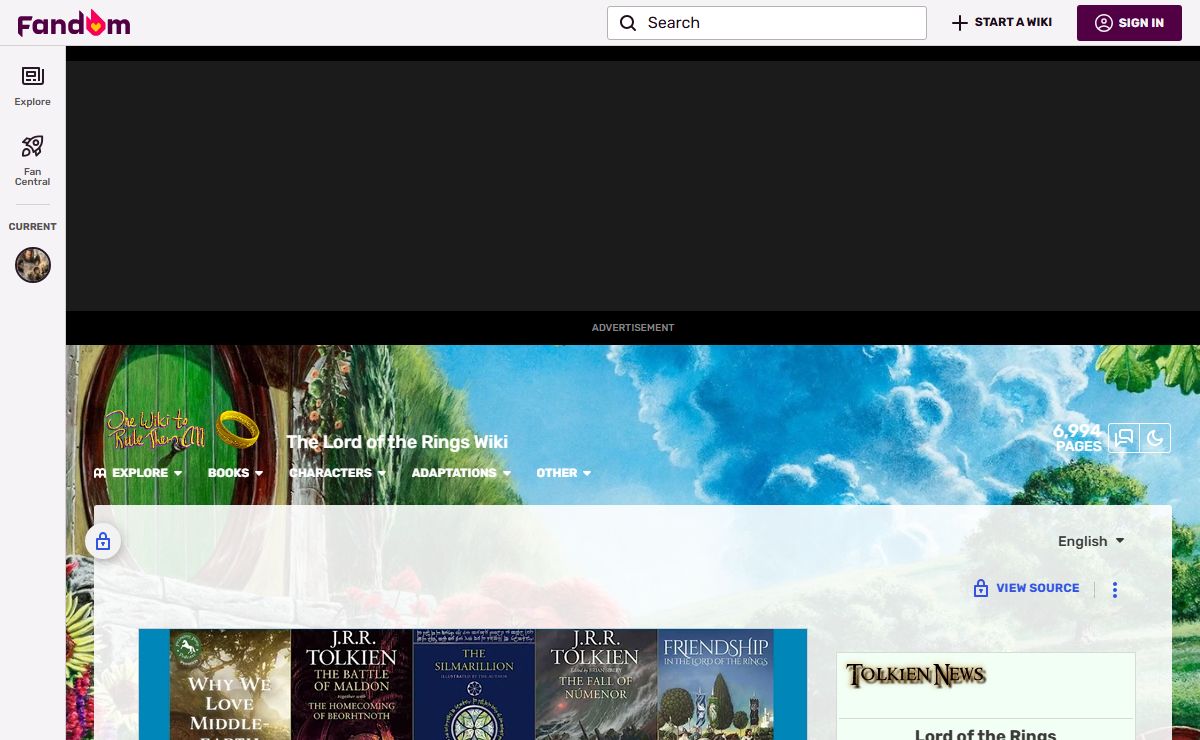 The One Wiki to Rule Them All | Fandom