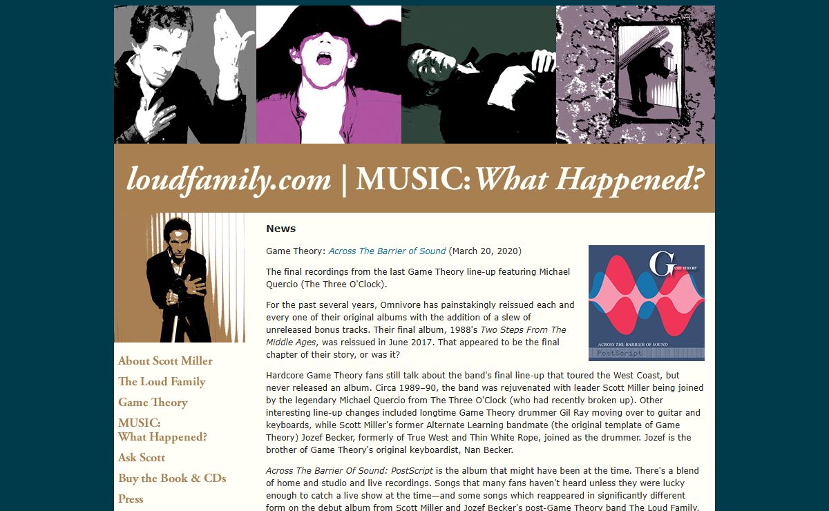 Loud Family - Scott Miller - Don't All Thank Me At Once - Music: What Happened?
