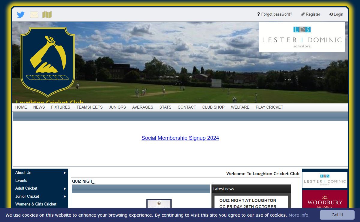 Loughton Cricket Club : Home