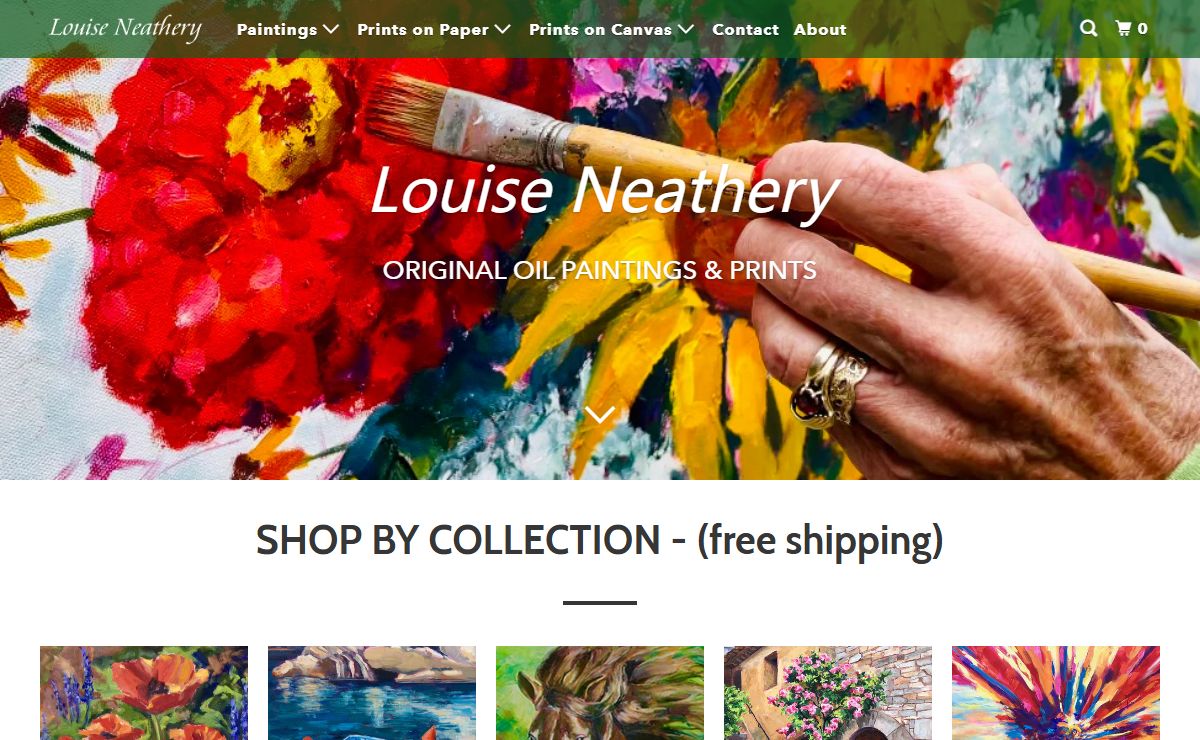 Louise Neathery Art | Original Paintings & Prints