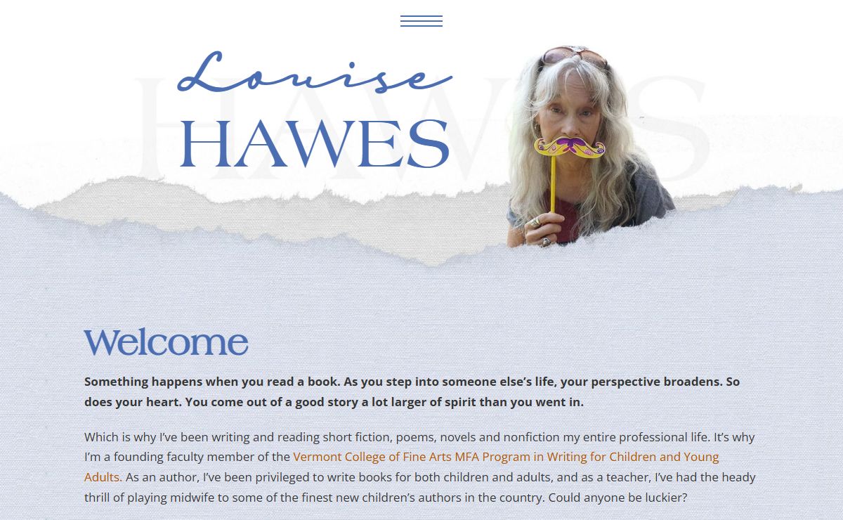 Louise Hawes – Author and MFA faculty at VCFA