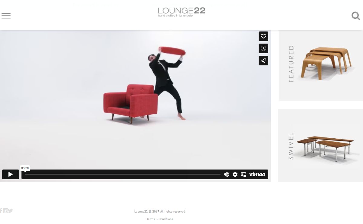 - Lounge22 - Hand Crafted in Los Angeles.