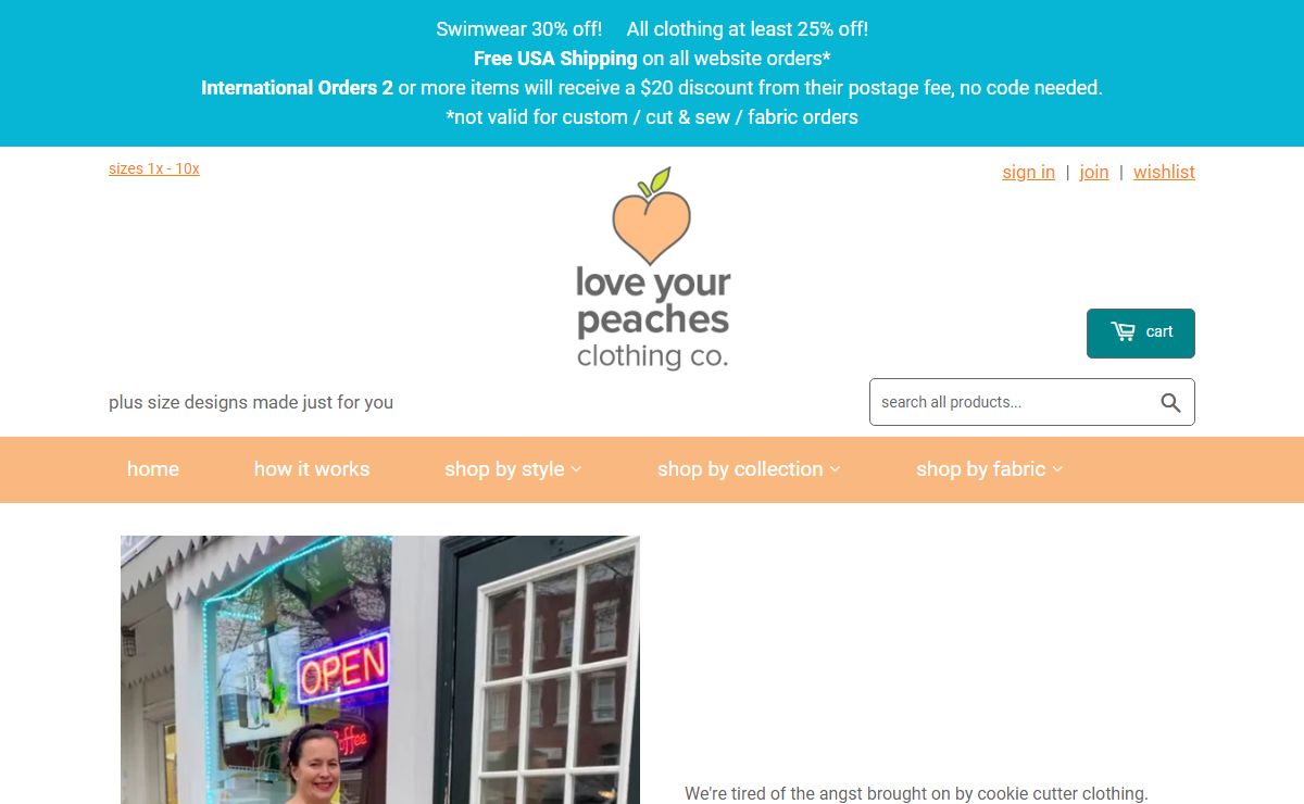 Love Your Peaches Clothing Co. - plus size clothes and clothing