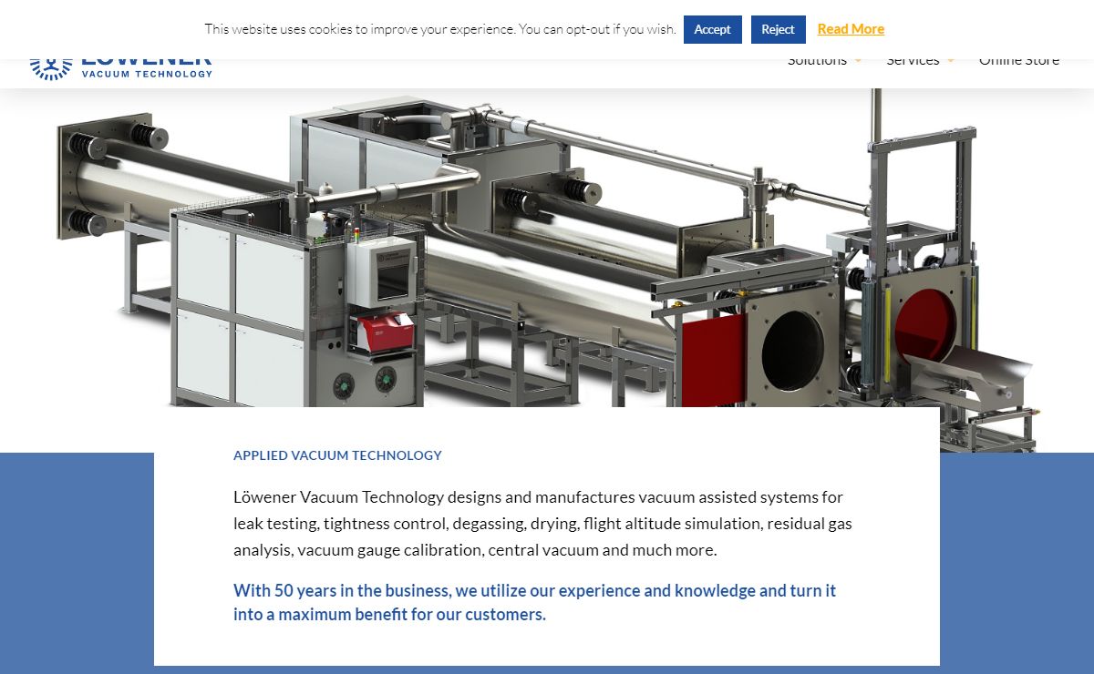Welcome to Löwener Vacuumservice - Löwener Vacuum Technology