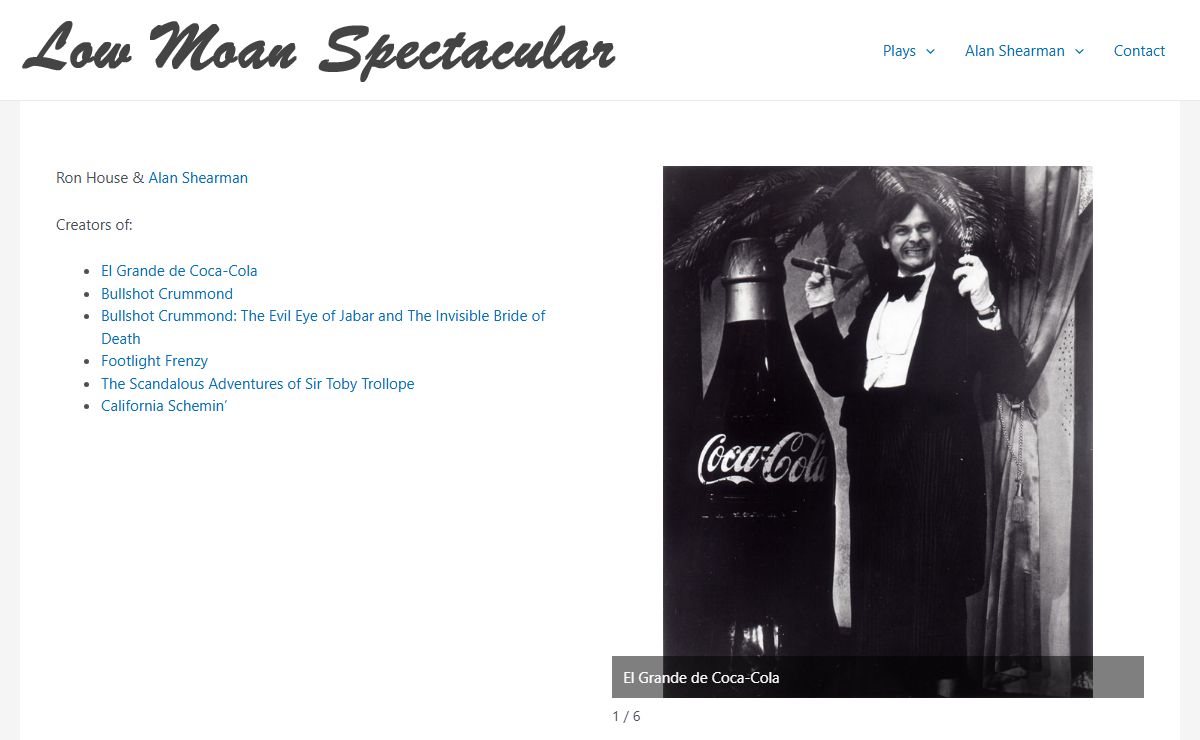 Low Moan Spectacular