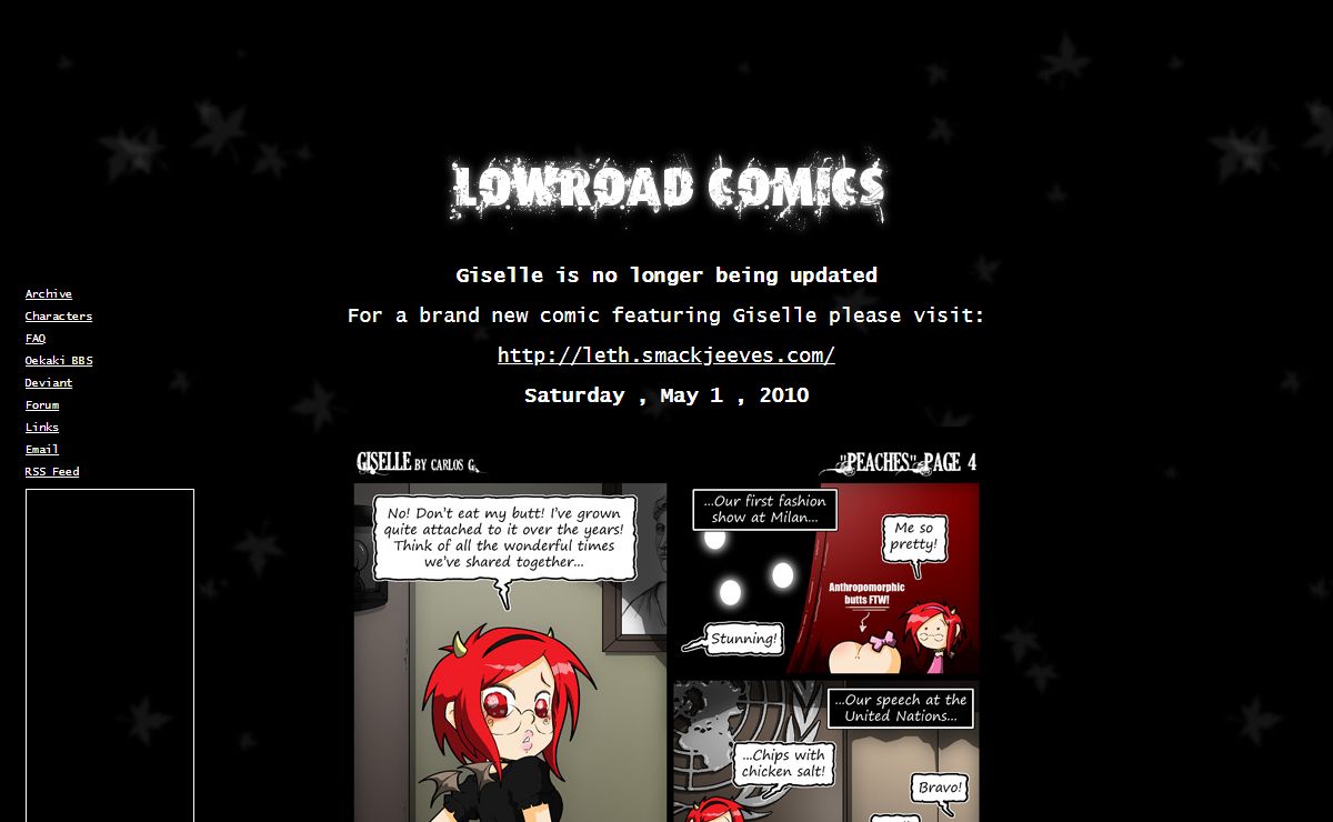 Lowroad Comics- Giselle