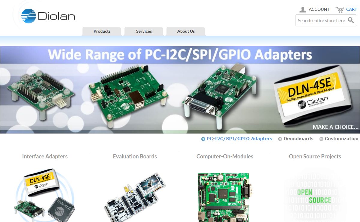 Home page