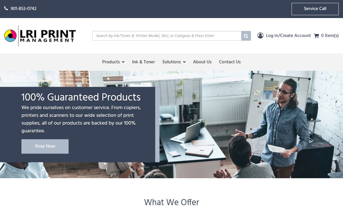 Commercial Printer Management | HP Certified Service & Repair | LRI
