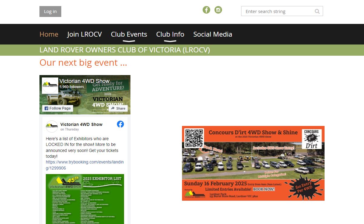 Land Rover Owners Club of Victoria - Home
