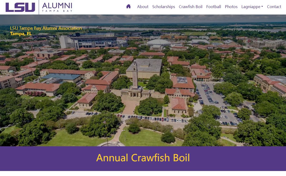 Tampa Bay LSU Alumni Club | Tampa Crawfish Boil