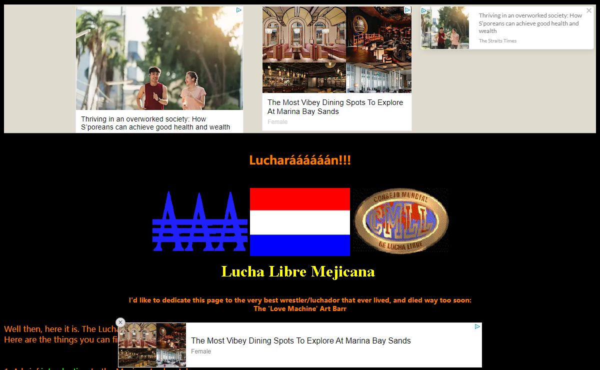 Lucha Libre Mejicana