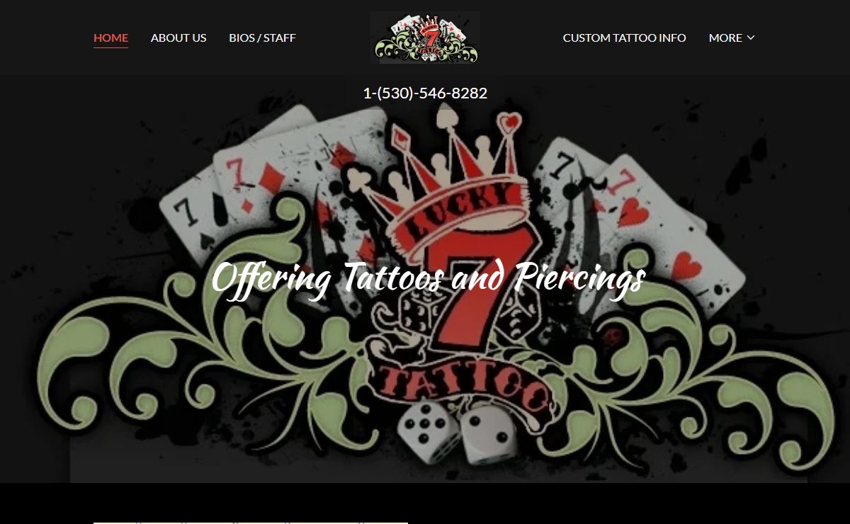 Tattoos and Piercings - LUCKY 7 TATTOO AND PIERCING