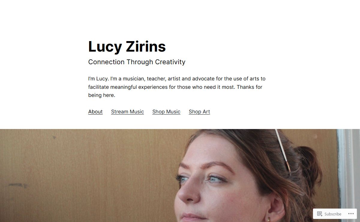 Lucy Zirins – Connection Through Creativity